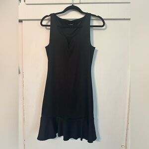 Express Black Midi Dress